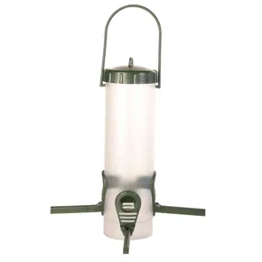 Hängender automatischer Futterspender für den Garten, 4 Löcher, 450 ml/23 cm